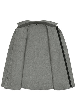 Men's Utility Chunky Knit Fleece lined Shirt Jacket