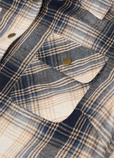 Women's Full Zip Up Quilted Lined Flannel Jacket,Snap Button Closure