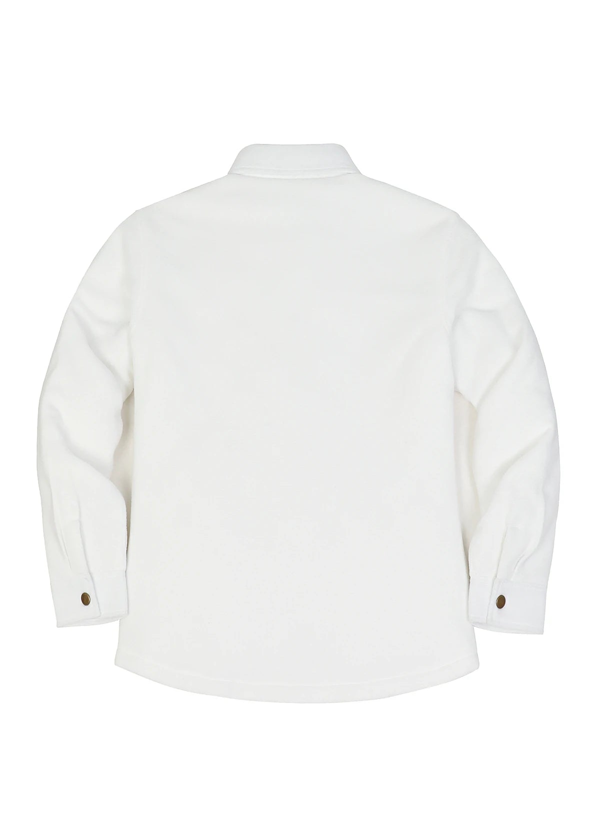 Women's Quilted Lined Snap Button Shirt Jacket