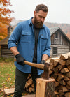 Men's Double Brushed CPO-Inspired Lightweight Flannel Shirt