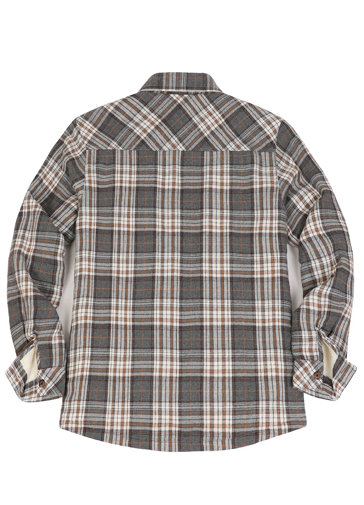 Women's Sherpa Lined Flannel Shirt Jacket, Button Down