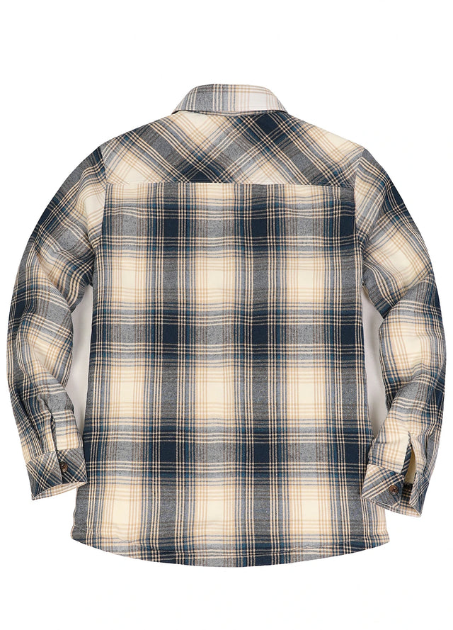 Women's Sherpa Lined Flannel Shirt Jacket, Button Down
