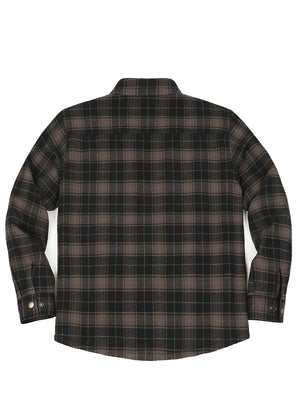 Men's Thermal Lined Flannel Shirt Jacket
