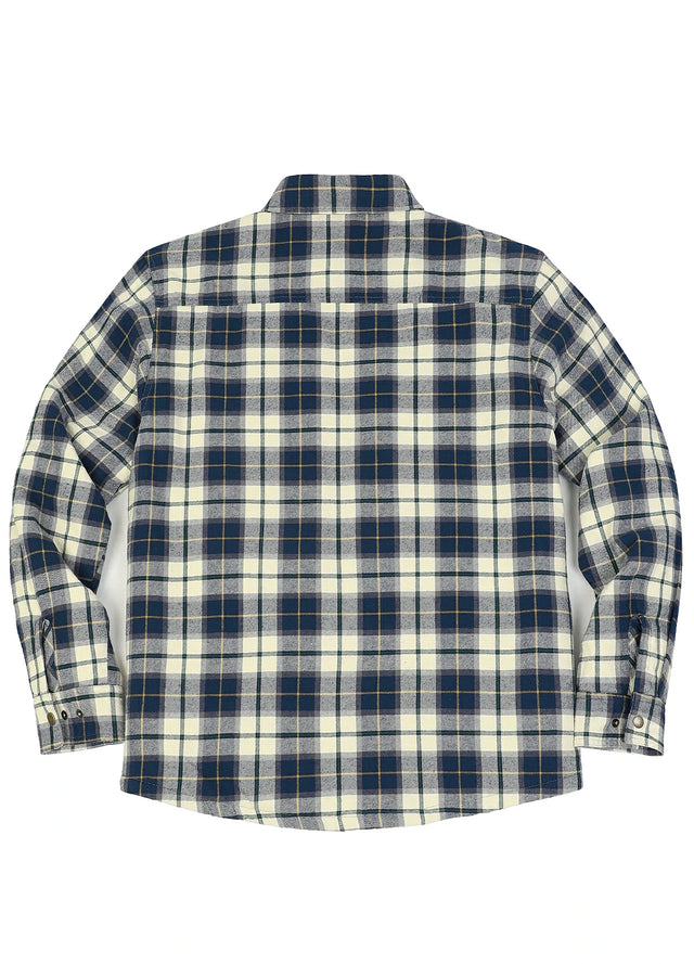 Men's Thermal Lined Flannel Shirt Jacket