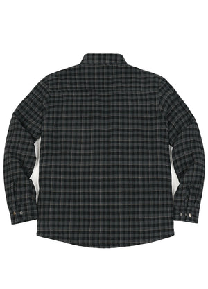 Men's Thermal Lined Flannel Shirt Jacket