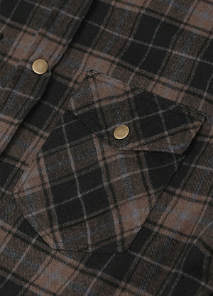 Men's Thermal Lined Flannel Shirt Jacket