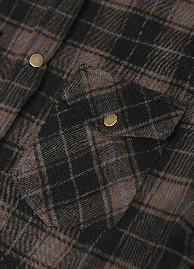 Men's Thermal Lined Flannel Shirt Jacket