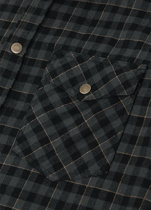 Men's Thermal Lined Flannel Shirt Jacket