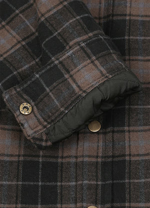 Men's Thermal Lined Flannel Shirt Jacket