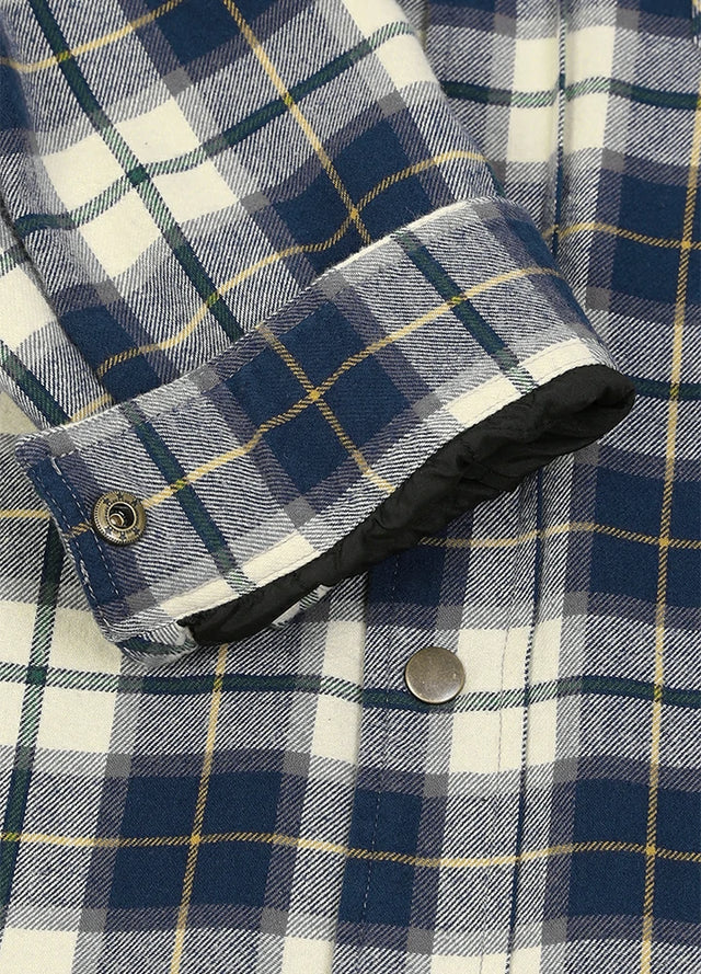 Men's Thermal Lined Flannel Shirt Jacket