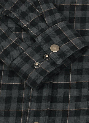 Men's Thermal Lined Flannel Shirt Jacket