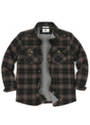 Men's Thermal Lined Flannel Shirt Jacket
