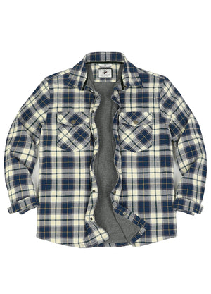 Men's Thermal Lined Flannel Shirt Jacket