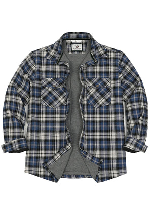 Men's Thermal Lined Flannel Shirt Jacket