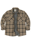 Men's Thermal Lined Flannel Shirt Jacket