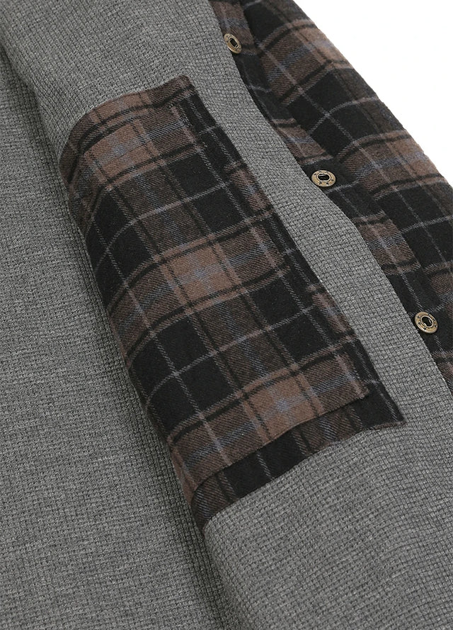 Men's Thermal Lined Flannel Shirt Jacket