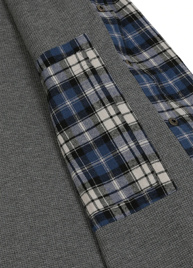 Men's Thermal Lined Flannel Shirt Jacket