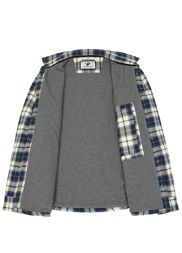Men's Thermal Lined Flannel Shirt Jacket