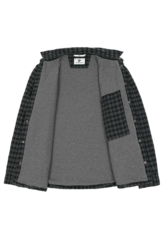 Men's Thermal Lined Flannel Shirt Jacket