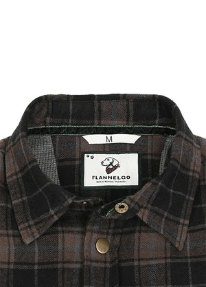 Men's Thermal Lined Flannel Shirt Jacket