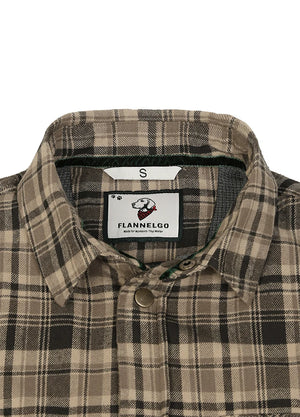 Men's Thermal Lined Flannel Shirt Jacket