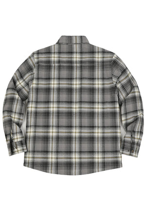 Men's Thermal Lined Flannel Shirt Jacket