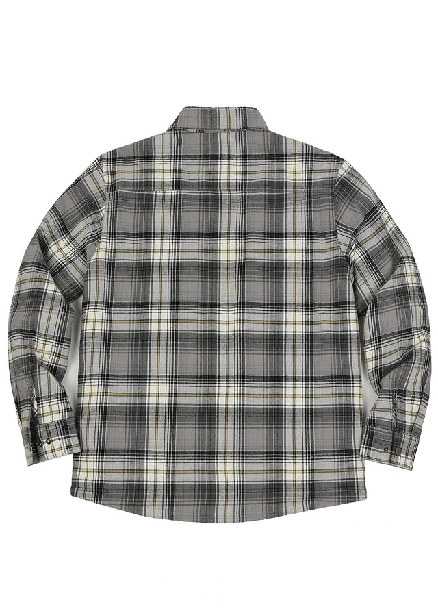 Men's Thermal Lined Flannel Shirt Jacket
