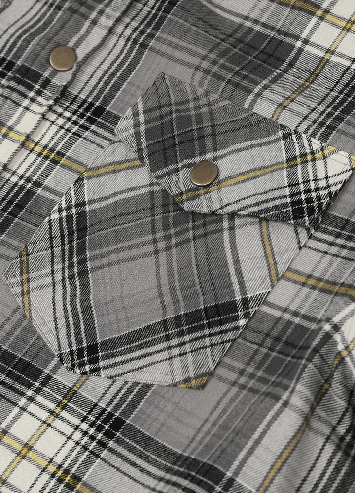 Men's Thermal Lined Flannel Shirt Jacket