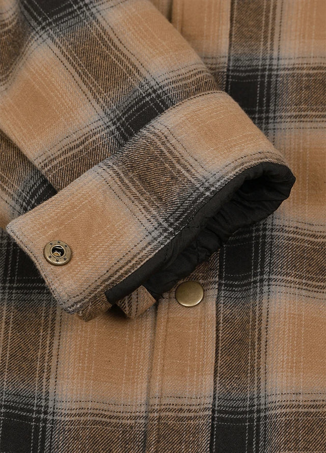 Men's Thermal Lined Flannel Shirt Jacket