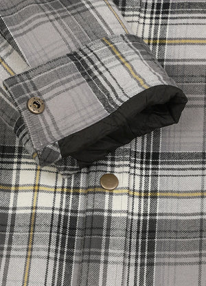 Men's Thermal Lined Flannel Shirt Jacket