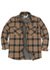 Men's Thermal Lined Flannel Shirt Jacket