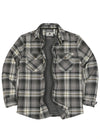 Men's Thermal Lined Flannel Shirt Jacket