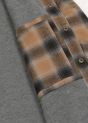 Men's Thermal Lined Flannel Shirt Jacket
