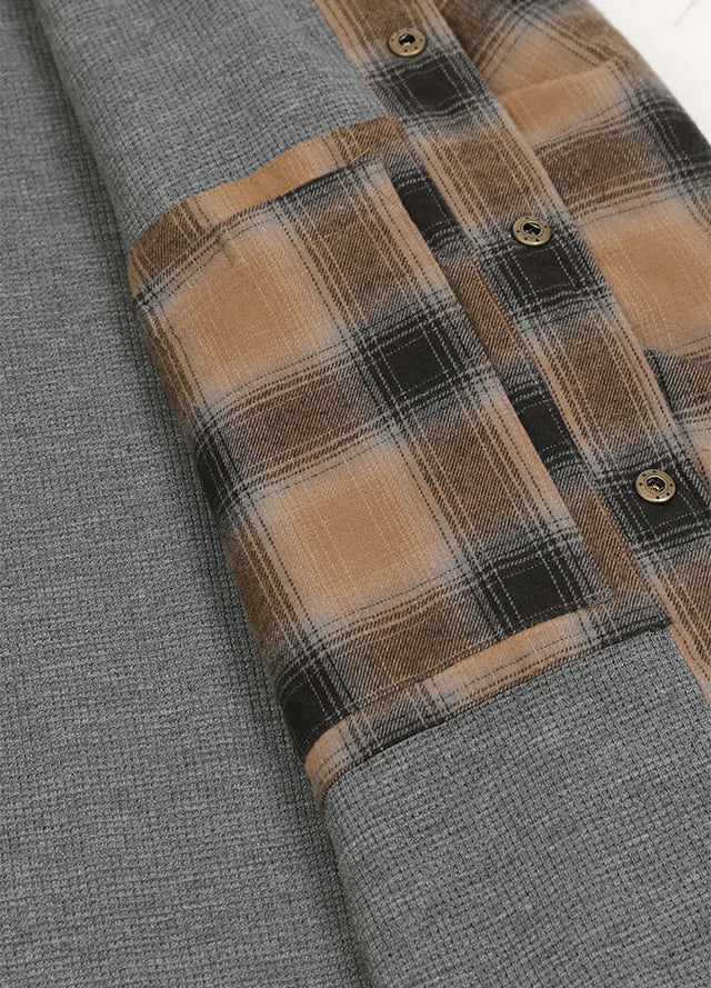 Men's Thermal Lined Flannel Shirt Jacket