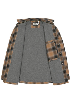 Men's Thermal Lined Flannel Shirt Jacket