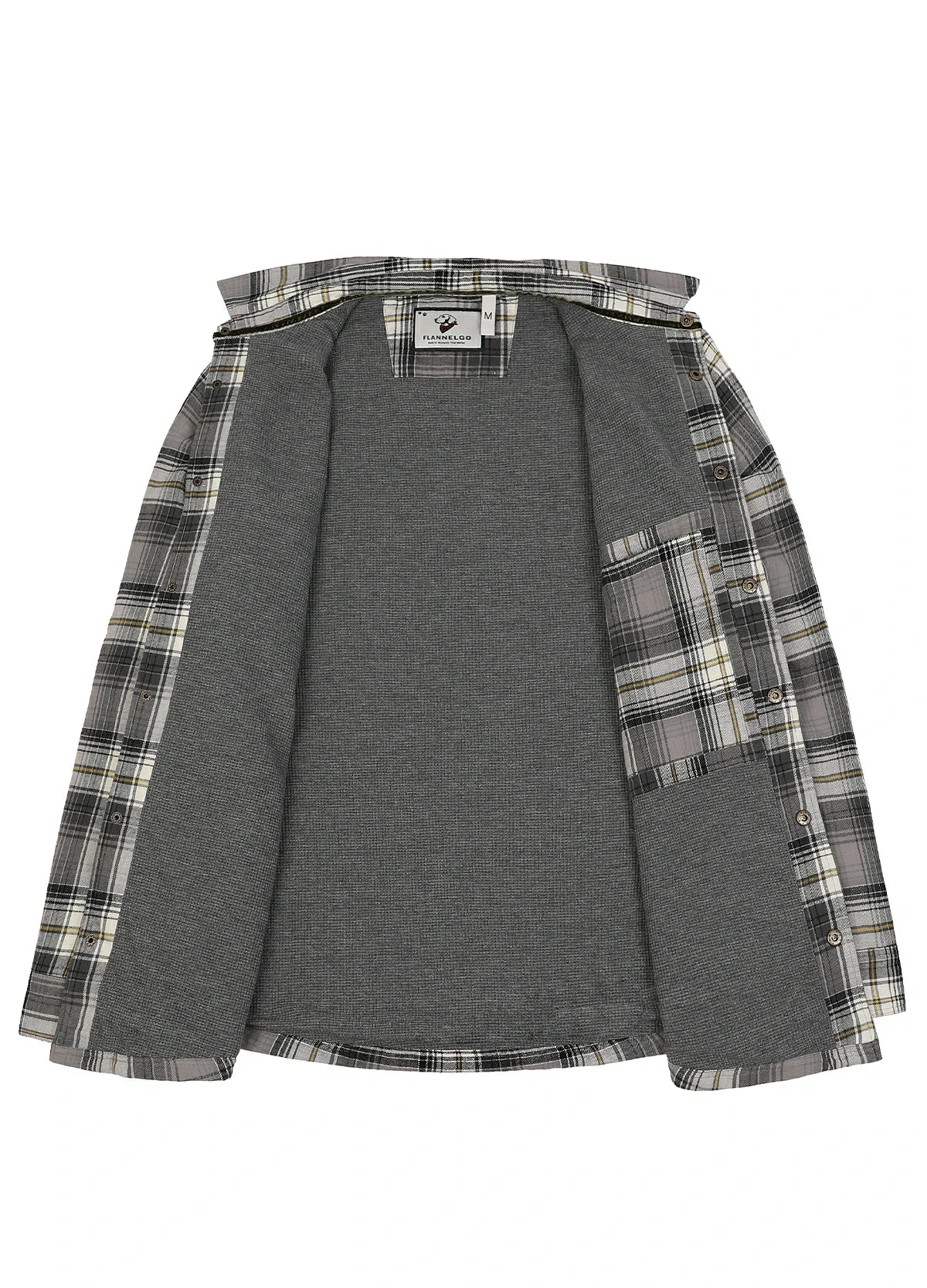 Men's Thermal Lined Flannel Shirt Jacket