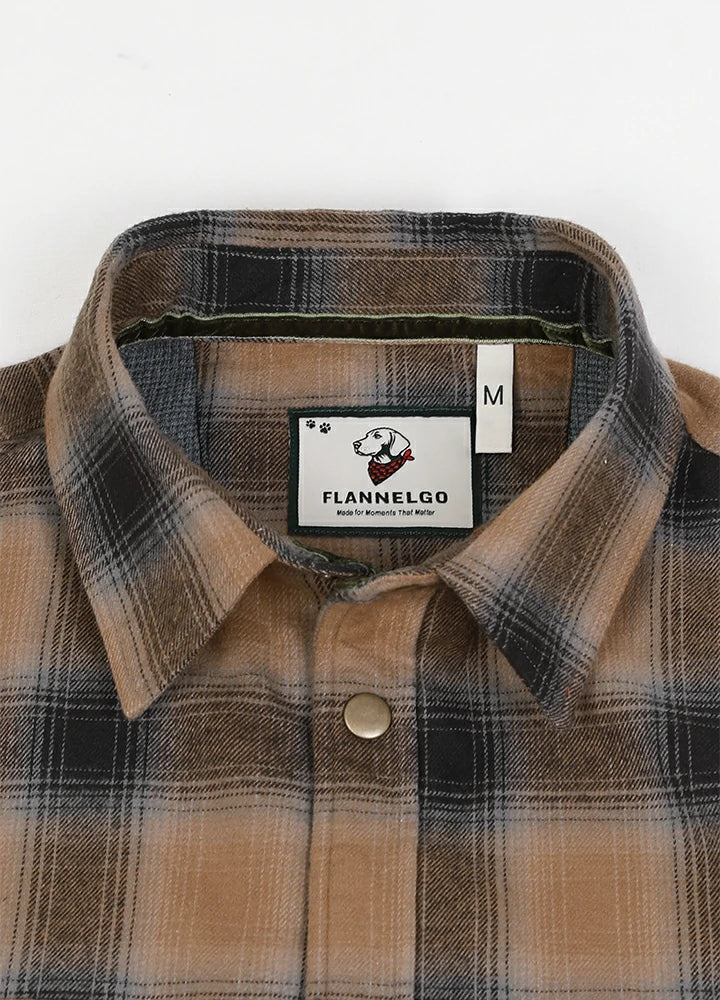 Men's Thermal Lined Flannel Shirt Jacket
