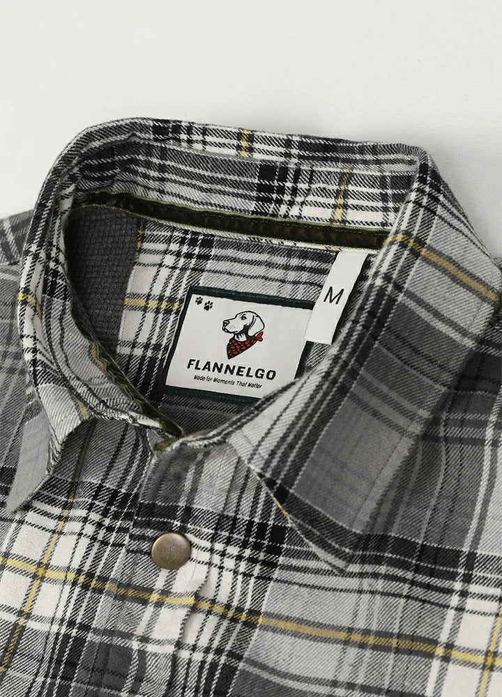 Men's Thermal Lined Flannel Shirt Jacket
