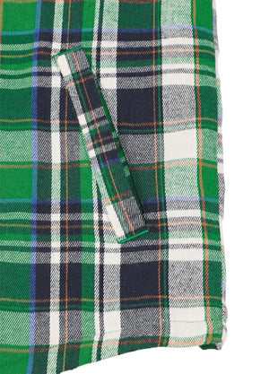 Men's Snap Front Flannel Shirt Jacket, Sherpa-Lined Plaid Shacket