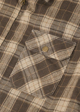 Men's Warm Sherpa Fleece Lined Full Zip Up Plaid Flannel Shirt Jacket