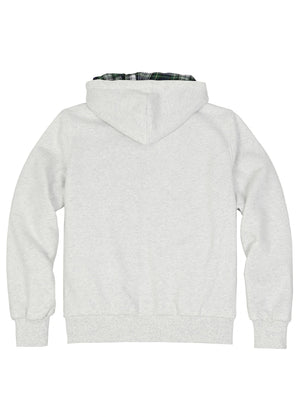 Men's Reversible Plaid Zip-Up Hooded Sweatshirt