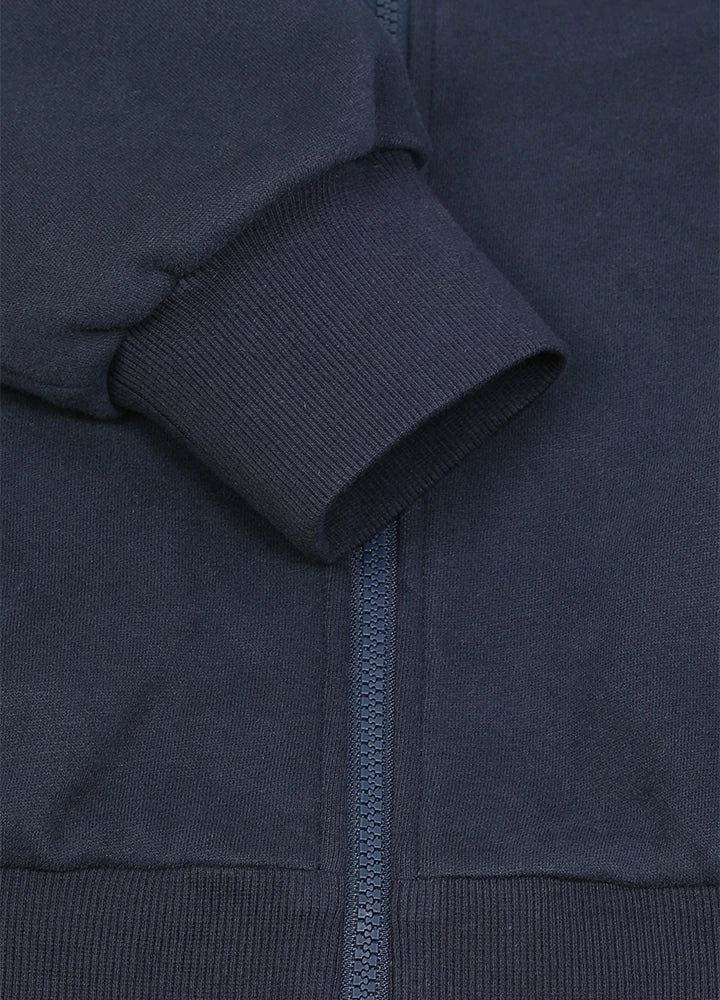 Men's Reversible Plaid Zip-Up Hooded Sweatshirt