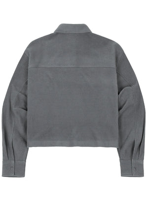 Women's Nature Ready Cropped Fleece Shirt Jacket