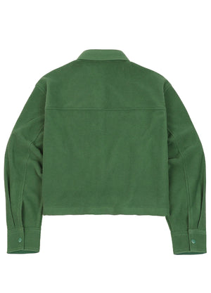 Women's Nature Ready Cropped Fleece Shirt Jacket