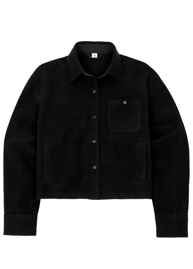 Women's Nature Ready Cropped Fleece Shirt Jacket