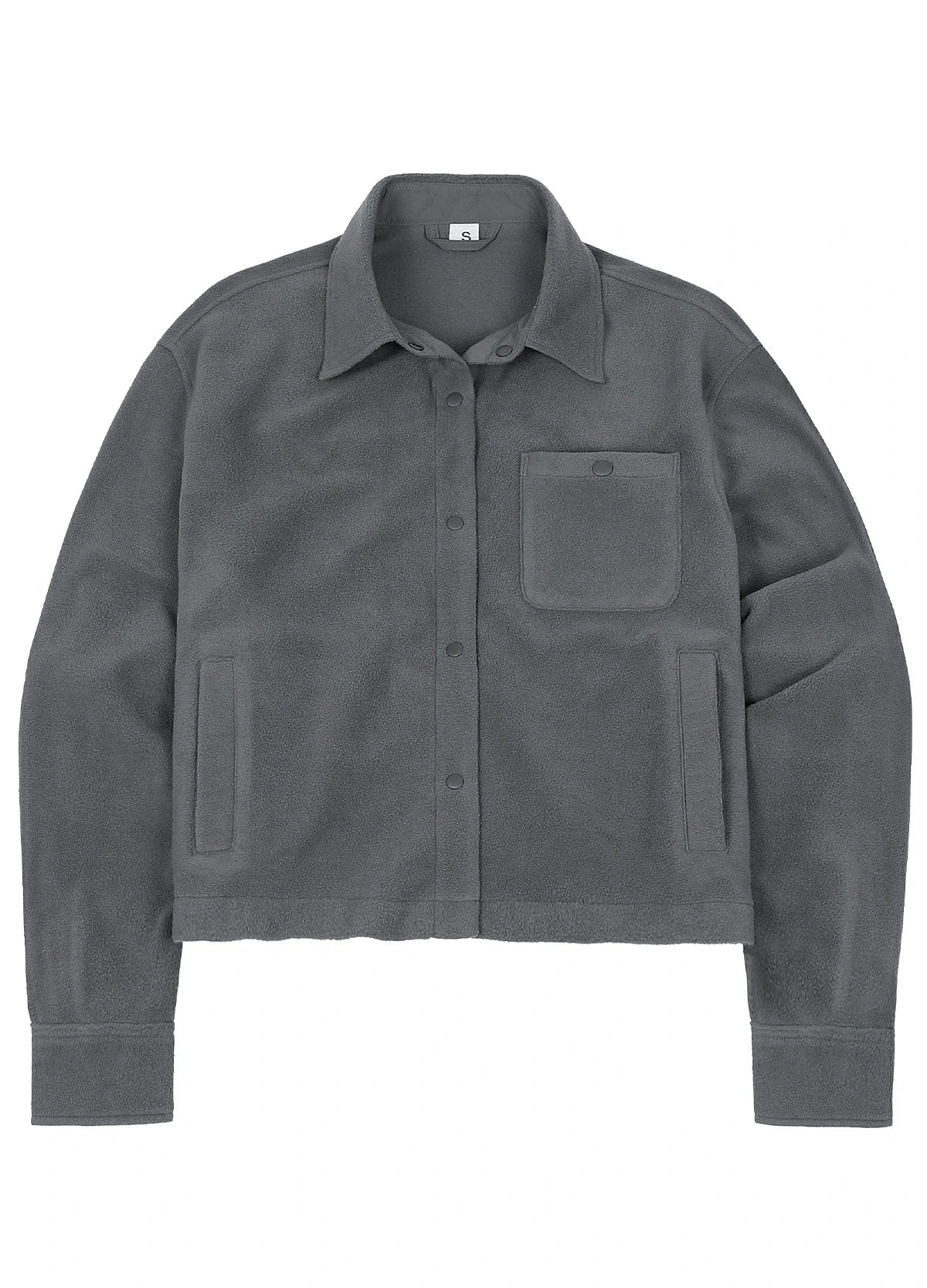 Women's Nature Ready Cropped Fleece Shirt Jacket