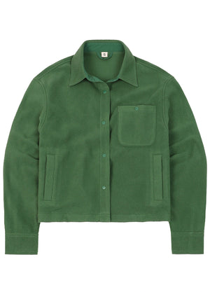 Women's Nature Ready Cropped Fleece Shirt Jacket
