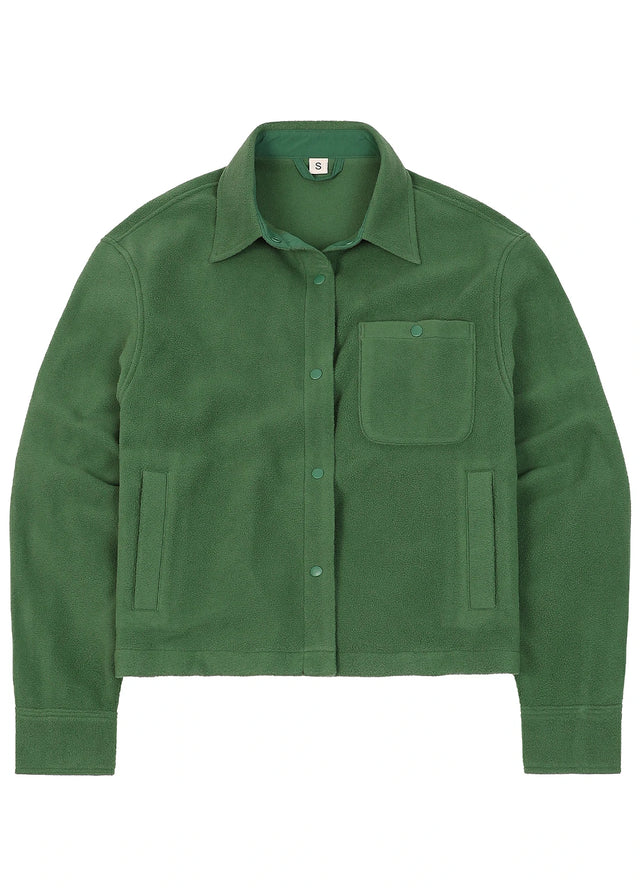 Women's Nature Ready Cropped Fleece Shirt Jacket
