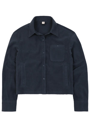 Women's Nature Ready Cropped Fleece Shirt Jacket