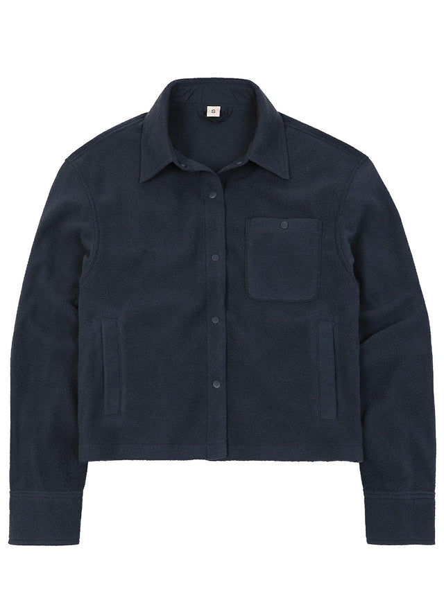 Women's Nature Ready Cropped Fleece Shirt Jacket